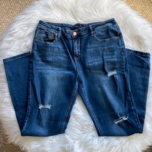 Met Hera Distressed Skinny Jeans - Sz 14
